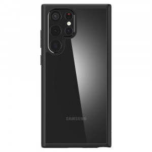 Husa telefon Samsung Galaxy S22 Ultra 5G - Spigen Ultra Hybrid - Matte Black - Img 4