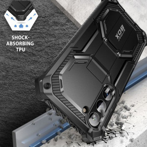 Husa telefon Samsung Galaxy S23 Plus + Folie - I-Blason Armorbox - Black - Img 4