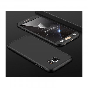 Husa telefon Samsung Galaxy S6 G920 + Folie - GKK 360 - Black - Img 3