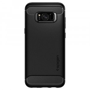 Husa telefon Samsung Galaxy S8 - Spigen Rugged Armor - Black - Img 3