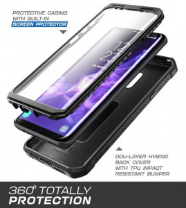 Husa telefon Samsung Galaxy S9 Plus - Supcase Unicorn Beetle Pro - Black - Img 2