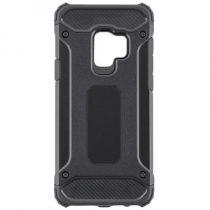 Husa telefon Samsung Galaxy S9 - Techsuit Hybrid Armor - Black - Img 3