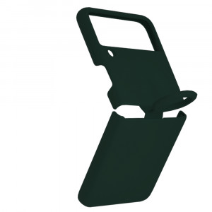 Husa telefon Samsung Galaxy Z Flip3 5G - Techsuit Soft Edge Silicone - Dark Green - Img 2