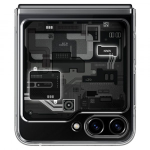 Husa telefon Samsung Galaxy Z Flip5 - Spigen Air Skin - Zero One - Img 2
