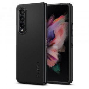 Husa telefon Samsung Galaxy Z Fold3 5G - Spigen Air Skin - Black - Img 1