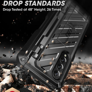 Husa telefon Samsung Galaxy Z Fold4 - Supcase Unicorn Beetle Pro - Black - Img 4
