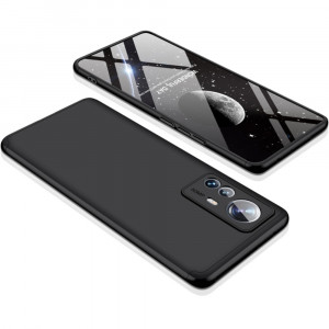 Husa telefon Xiaomi 12 Pro + Folie - GKK 360 - Black - Img 3