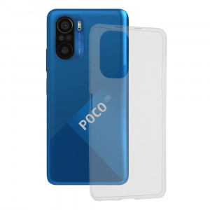 Husa telefon Xiaomi Mi 11i / Poco F3 - Techsuit Clear Silicone - Transparent - Img 1