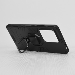 Husa telefon Xiaomi Mix 4 - Techsuit Silicone Shield - Black - Img 2