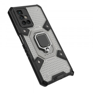 Husa telefon Xiaomi Redmi 10 2021 / Redmi 10 2022 - Techsuit Honeycomb Armor - Black - Img 4