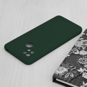 Husa telefon Xiaomi Redmi 10C - Techsuit Soft Edge Silicone - Dark Green - Img 2
