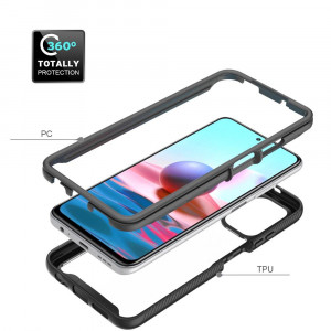 Husa telefon Xiaomi Redmi 9T / Redmi 9 Power + Folie - Techsuit Defense360 Pro - Black - Img 2