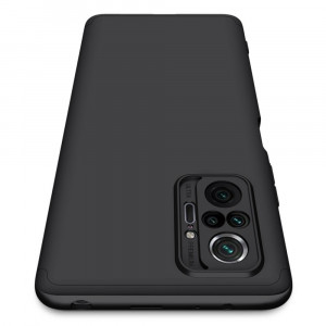 Husa telefon Xiaomi Redmi Note 10 Pro / Note 10 Pro Max + Folie - GKK 360 - Black - Img 3