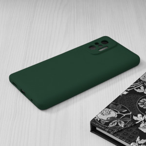 Husa telefon Xiaomi Redmi Note 10 Pro / Note 10 Pro Max - Techsuit Soft Edge Silicone - Dark Green - Img 4