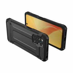 Husa telefon Xiaomi Redmi Note 11 / 11S Techsuit Hybrid Armor - Black - Img 2