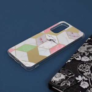 Husa telefon Xiaomi Redmi Note 11 / Note 11S - Techsuit Marble Series - Purple Hex - Img 4