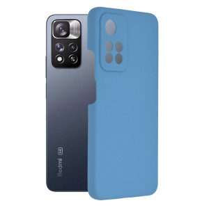 Husa telefon Xiaomi Redmi Note 11 Pro+ 5G - Techsuit Soft Edge Silicone - Denim Blue