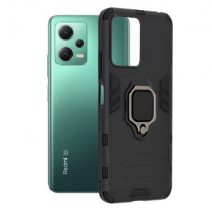 Husa telefon Xiaomi Redmi Note 12 5G / Poco X5 - Techsuit Silicone Shield - Black - Img 1