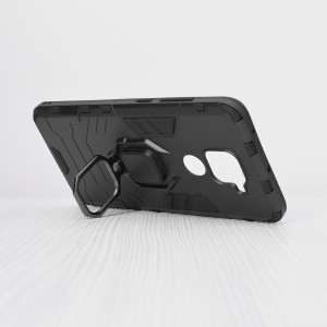 Husa telefon Xiaomi Redmi Note 9 / Redmi 10X 4G - Techsuit Silicone Shield - Black - Img 2