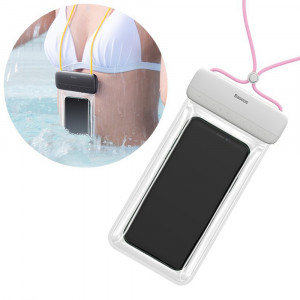 Husa Waterproof pentru Telefon 7.2" - Baseus Let"s Go (ACFSD-D24) - Pink - Img 1