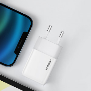 Incarcator pentru Priza USB, Fast Charging 2.1A, 10W - JoyRoom (L-1A101) - White - Img 3