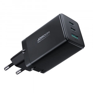 Incarcator pentru Priza USB Type-C 65W + Cablu Type-C 100W, 1m - JoyRoom (TCG01) - Black - Img 2