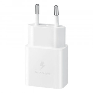 Incarcator Priza Type-C 15W, Fast Charging, Cablu Type-C la Type-C - Samsung (EP-T1510XWEGEU) - White (Blister Packing) - Img 3