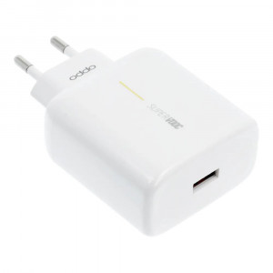 Incarcator USB, 65W - Oppo SuperVOOC - White (Bulk Packing) - Img 3
