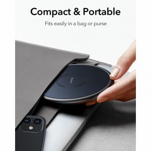 Incarcator Wireless MagSafe 10W - ESR HaloLock - Midnight Blue - Img 4