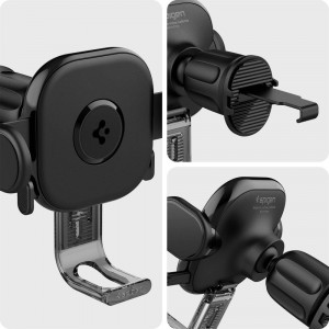 Spigen - Car Holder OneTap (UTS12) - for Air Vent - Black - Img 4