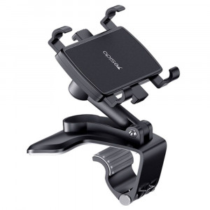 Suport Auto Bord Crocodil - Yesido 360 Rotation Angle (C101) - Black - Img 1