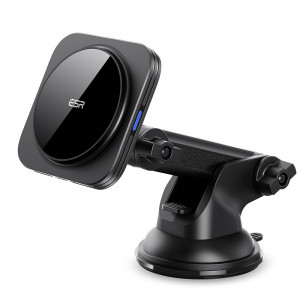 Suport Auto Bord / Parbriz Compatibil Magsafe - ESR HaloLock - Black - Img 1