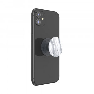 Suport pentru telefon - Popsockets PopGrip - White Granite - Img 2