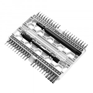 Trusa Surubelnite cu Accesorii 47in1 - Jakemy Precision (JM-8184) - White - Img 1