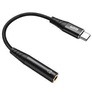 Adaptor Type-C la Jack - ESR - Black - Img 3
