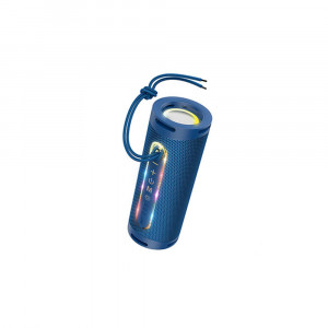 Boxa Portabila Bluetooth 5.1, 2x5W - Hoco Dazzling pulse (HC9) - Blue - Img 2