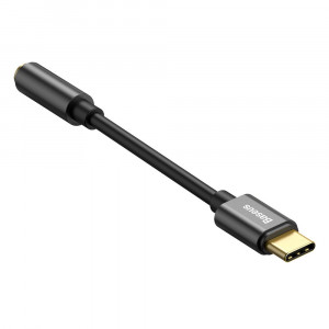 Cablu Adaptor Type-C la Jack - Baseus L54 (CATL54-01) - Black - Img 3