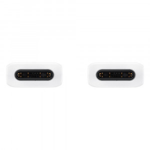 Cablu de Date USB-C la Type-C Fast Charging 3A, 1m - Samsung (EP-DA705BWEGWW) - White (Blister Packing) - Img 3
