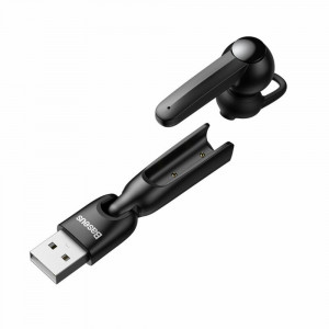 Casca Bluetooth cu Docking Station - Baseus A05 (NGA05-01) - Black - Img 1