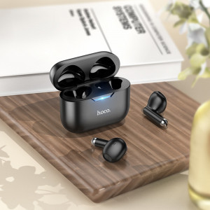 Casti Bluetooth True wireless cu microfon - Hoco (EW34) - Metal Gray - Img 4