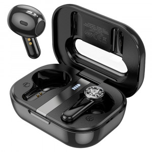 Casti Bluetooth True Wireless Stereo - Hoco Perfection (EW31) - Black - Img 1