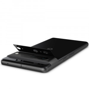 Folie Camera pentru Google Pixel 7 (set 2) - Spigen Glas.tR EZ Fit Optik - Black - Img 3
