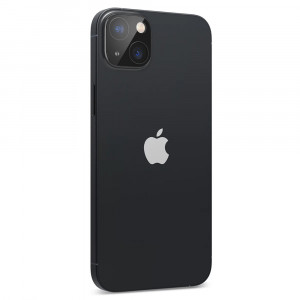 Folie Camera pentru iPhone 14 / 14 Plus - Techsuit Full Camera Glass - Black - Img 4