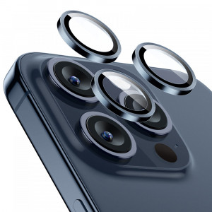 Folie Camera telefon iPhone 15 Pro/ 15 Pro Max - ESR Armorite Camera Lens Protectors - Chromatic - Img 1