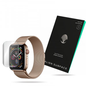 Folie pentru Apple Watch 4 / 5 / 6 / SE 40mm (set 3) - Alien Surface - Transparent - Img 1
