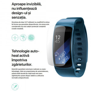 Folie pentru Apple Watch 4 / 5 / 6 / SE 40mm (set 3) - Alien Surface - Transparent - Img 4