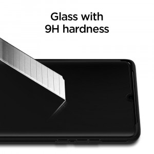 Folie protectie telefon Huawei P30 Pro / P30 Pro New Edition - Spigen Glas.TR Slim - Black - Img 4