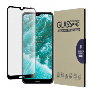 Folie protectie telefon Nokia C30 - Dux Ducis Tempered Glass - Black - Img 1