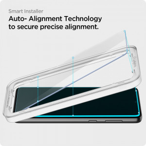 Folie protectie telefon Samsung Galaxy A33 5G (set 2) - Spigen Glass.TR Align Master - Clear - Img 2