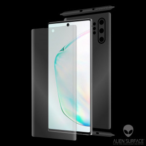 Folie protectie telefon Samsung Galaxy Note 10 Plus / Note 10 Plus 5G - Alien Surface Screen+Edges+Back - Transparent - Img 3